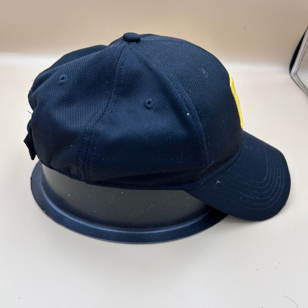 Pittsburgh Pirates MLB Baseball Cap OC Sports Black Yellow Adjustable Hat OSFM - Picture 3 of 6